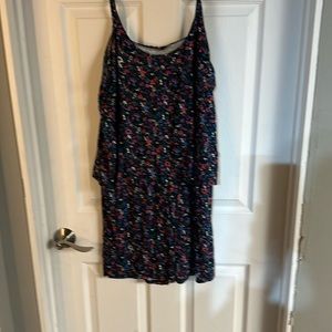 Grace and Lace floral romper size Lsrge